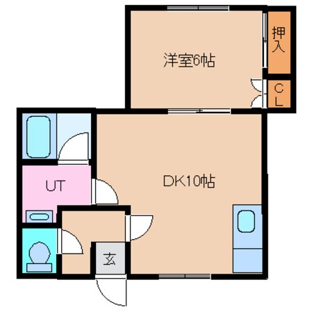 岩見沢駅 バス5分  北本町下車：停歩1分 2階の物件間取画像